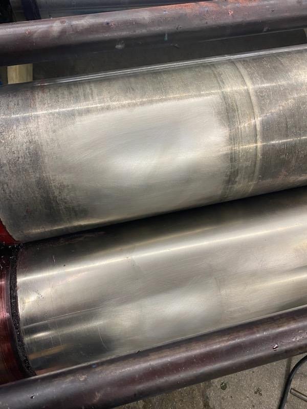 Surface refinished to tolerances