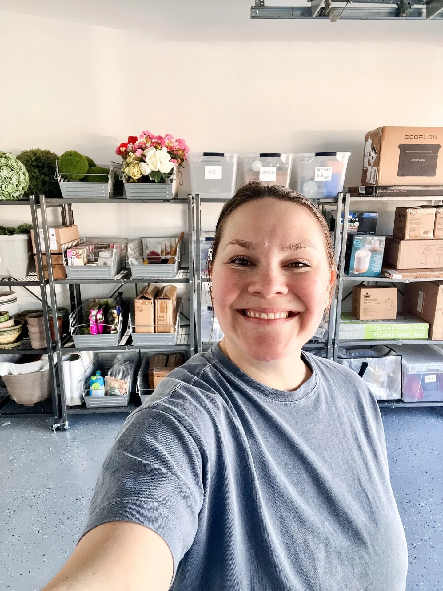 The secret to a functional garage? Categories.

When everything is grouped intentionally&mdash;gardening, home repair, car care, outdoor gear, holiday d&eacute;cor&mdash;it becomes so much easier to find what you need (and actually put it back).

A w