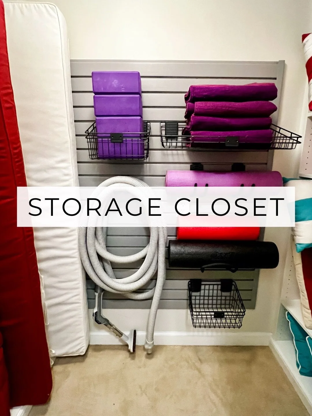 From wasted space to purposeful storage! ✨ 

Custom shelves from @stricklands_home transformed this closet into a hardworking storage solution that better serves this beautiful beach house and everyone who stays here. 🏖️

_________
#professionalorga
