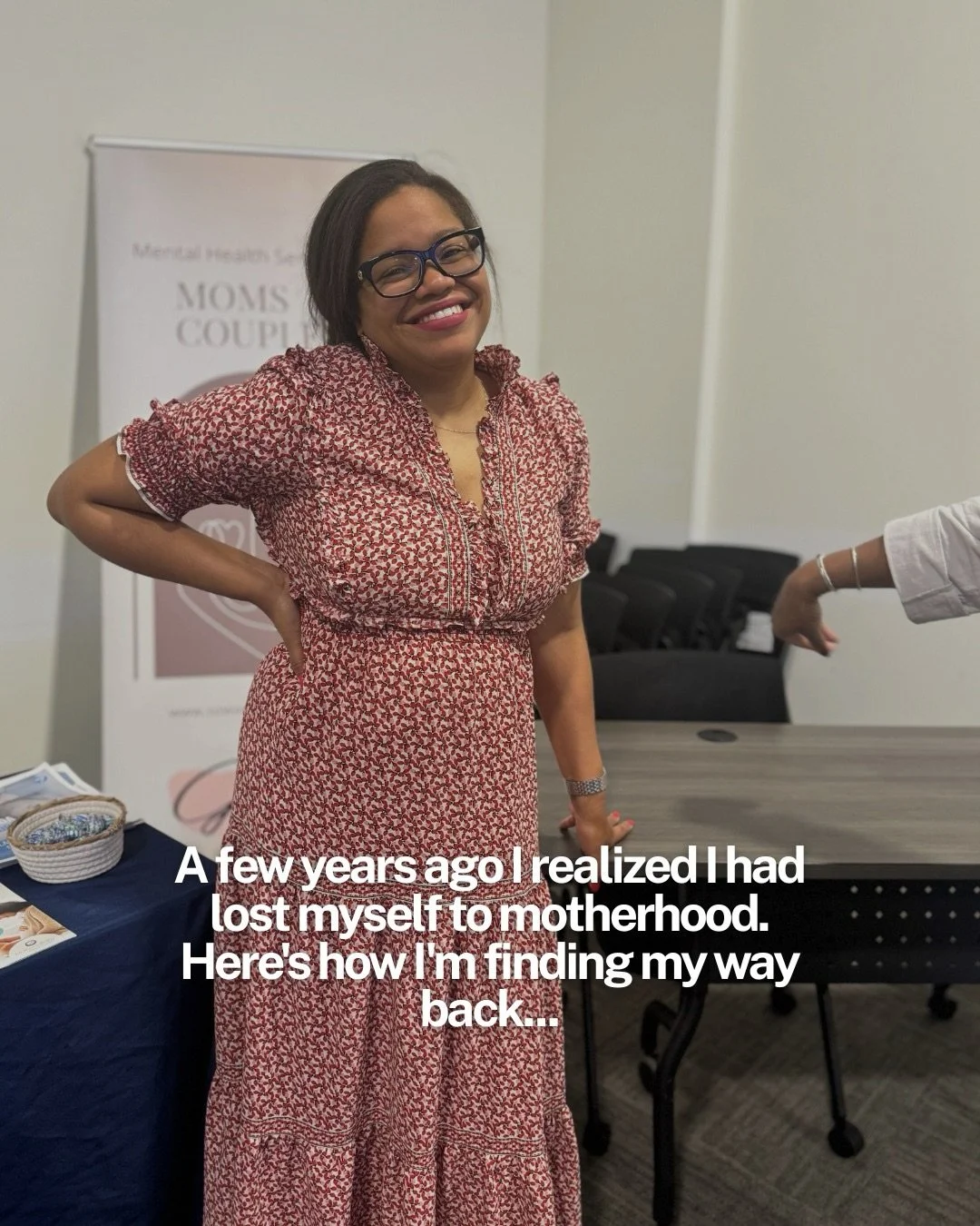 Nobody warned me that becoming a mom could mean losing yourself in the process.

Not all at once. 
Just slowly, quietly not until you look up and wonder where you went.

That realization was uncomfortable. 
But it was also the beginning of everything