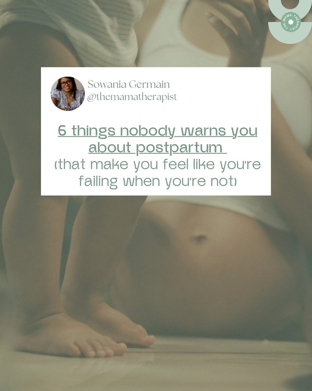 Nobody warned you it would feel like this.

The guilt follows you everywhere, even when you&rsquo;re doing everything right.

The anxiety doesn&rsquo;t look like worry. 
It looks like snapping, shutting down, and holding it all in.

You&rsquo;re exha