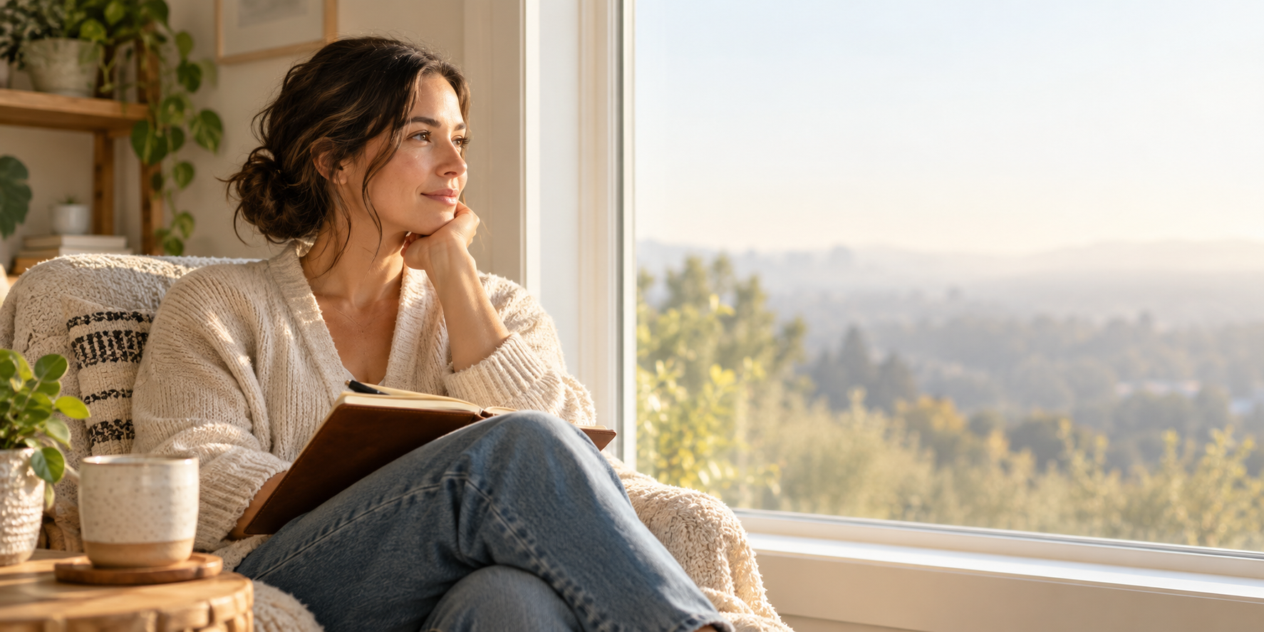 Quiet reflection by the window.png