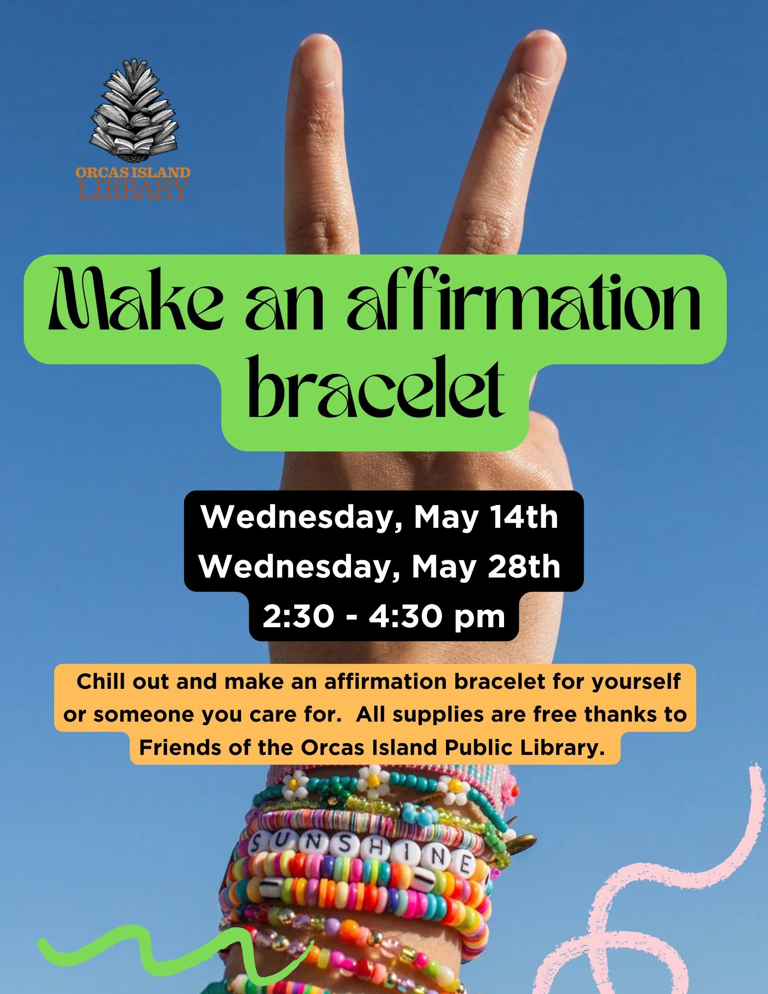 Kids - Make an Affirmation Bracelet!