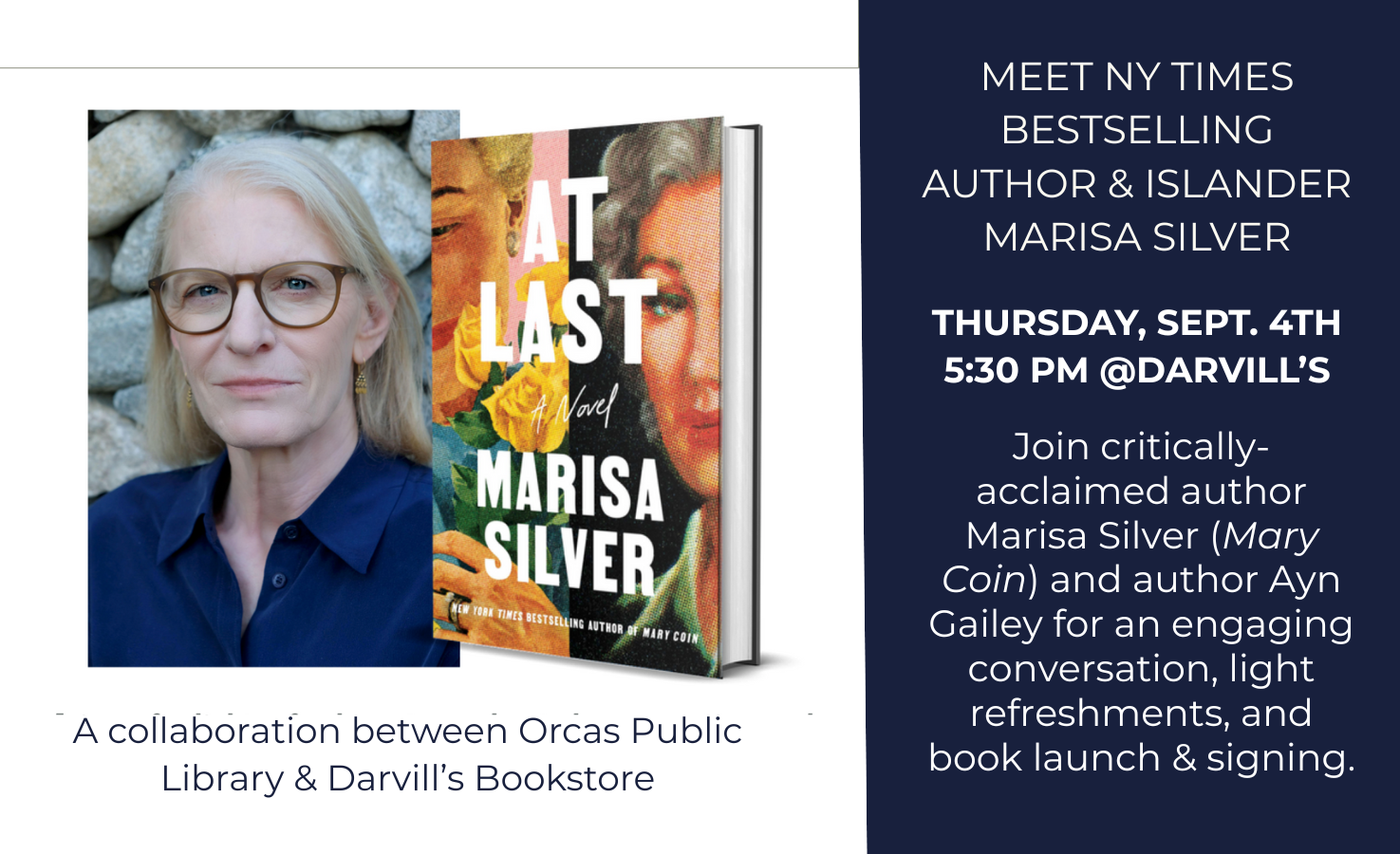 Marisa Silver 'The Last' Book Launch