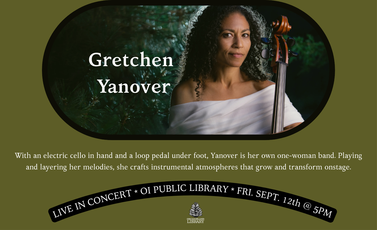 Cellist Gretchen Yanover