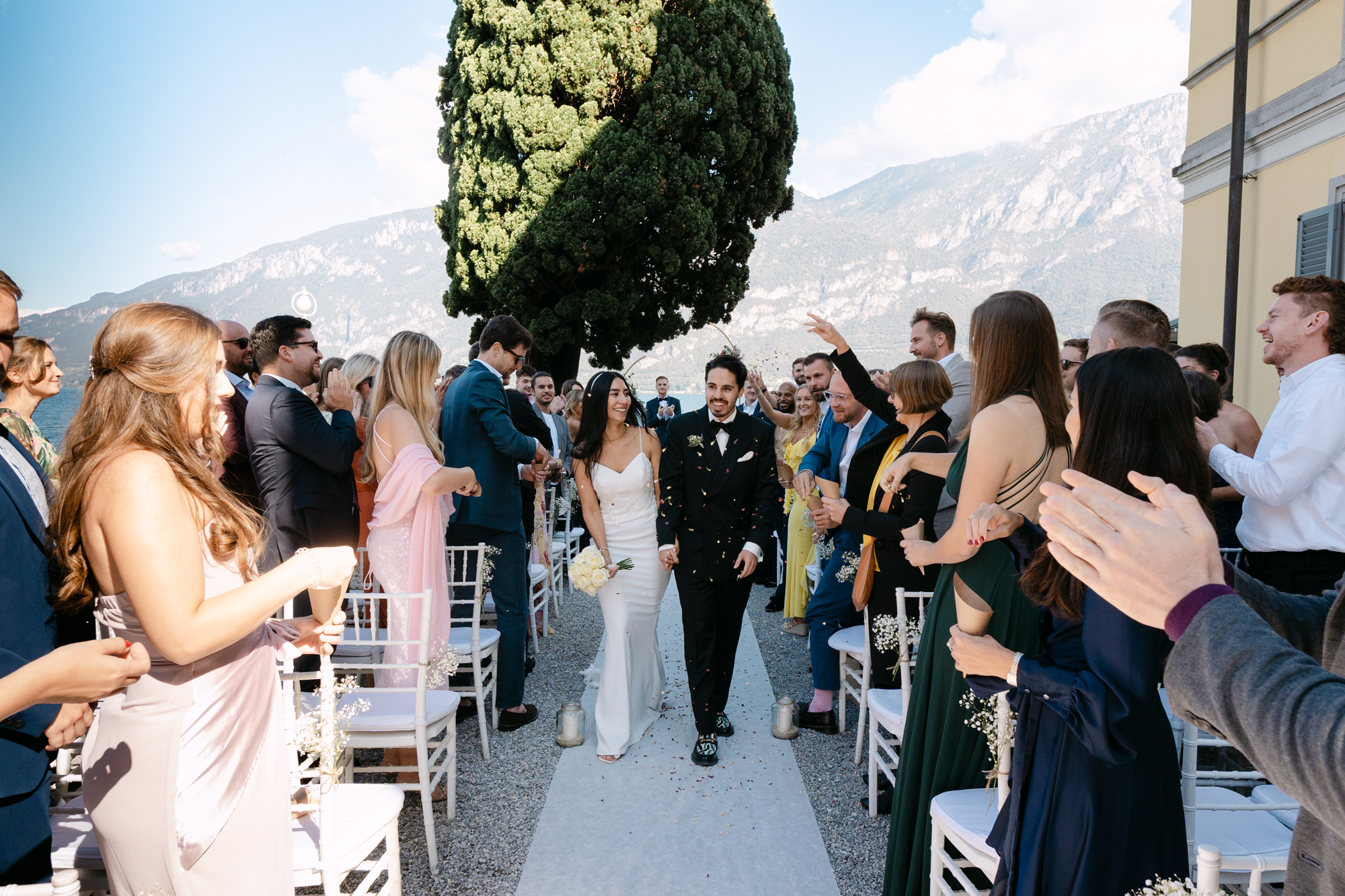 Brautpaar am Comer See