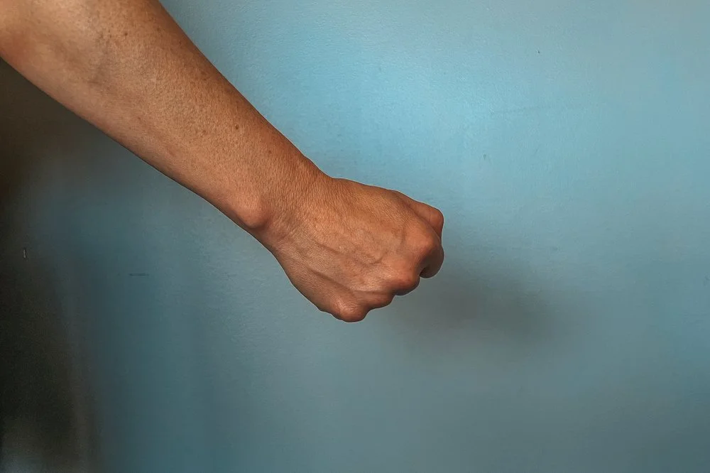 End hand signal