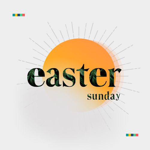 Easter Invitation - Front (2.56x2.56)