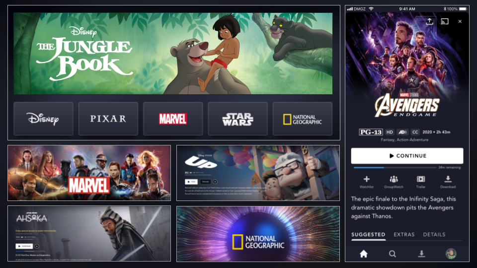 Disney+ Product Design