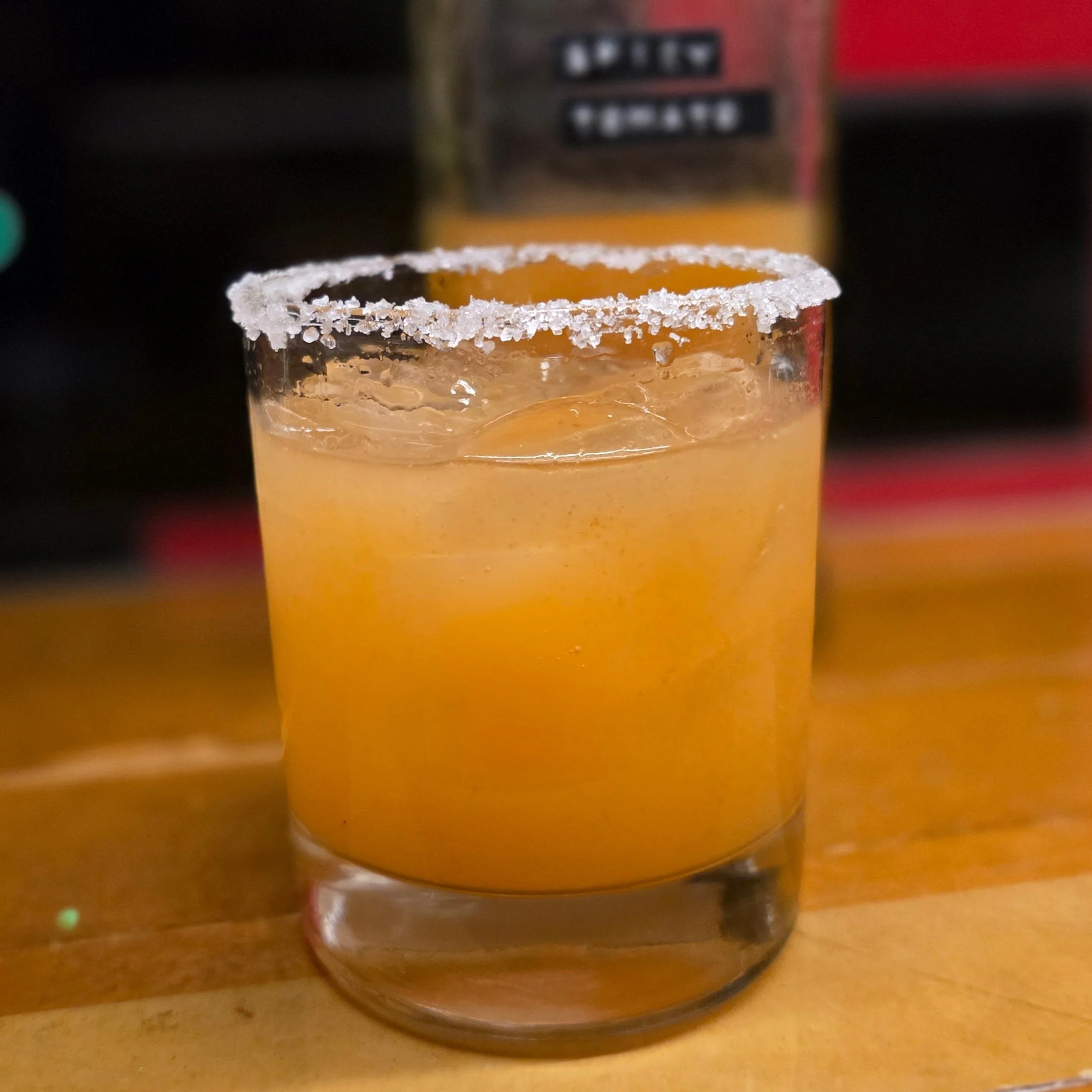 A cocktail made from local victoria, bc ingredients and spirits