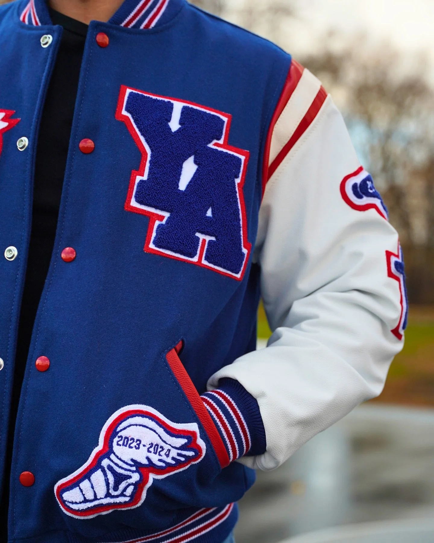 Any colorway 🤝 your way. Even the classics. 

#GameApparel #CustomVarsity #AmericanMade