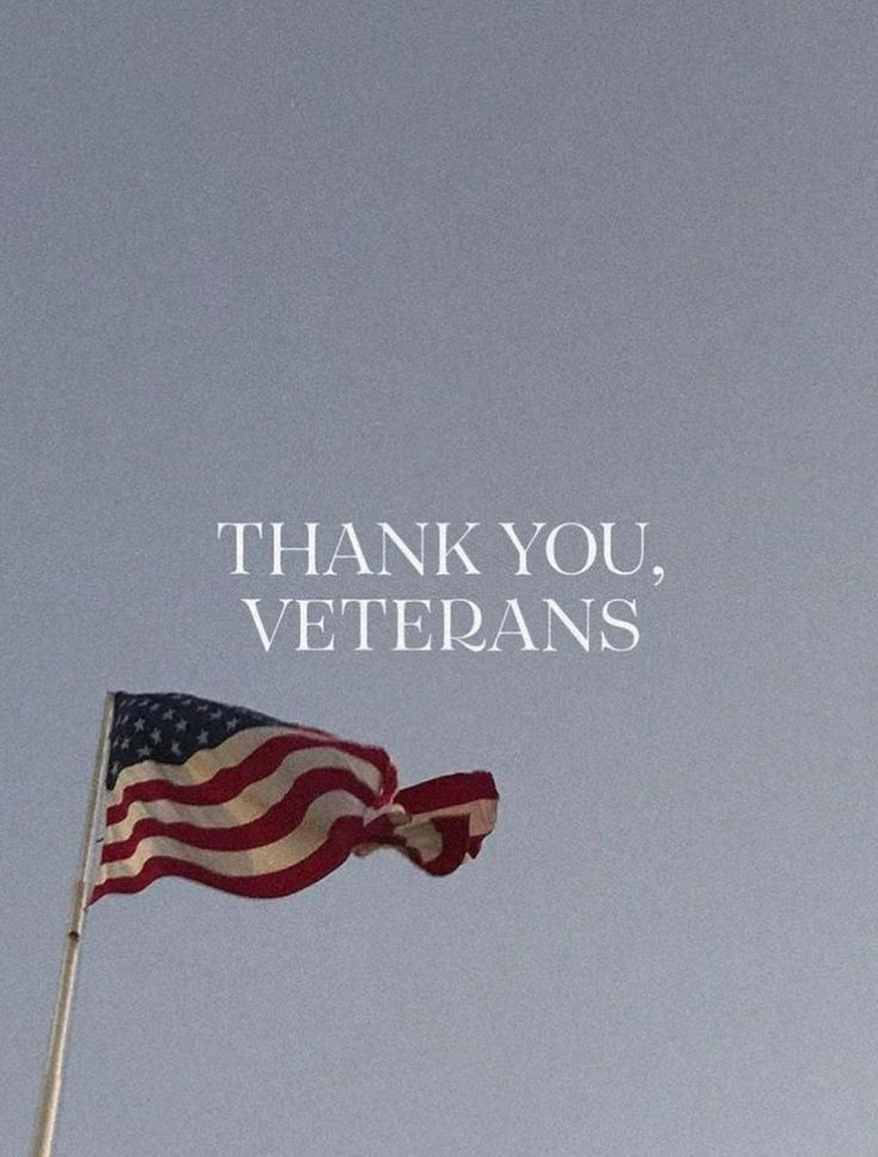 Today, we honor the brave men and women who have served our nation with courage and commitment. We&rsquo;re forever grateful for your sacrifice, and we stand with our veterans, today and always. 🇺🇸