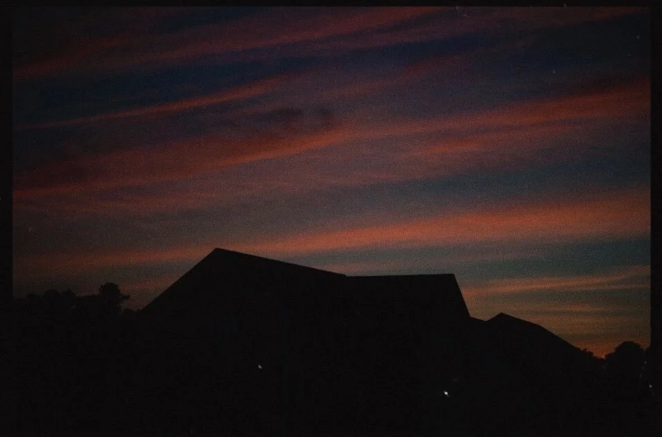 Sunset on film