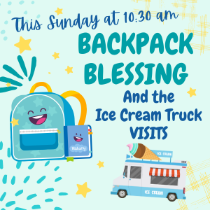 Blessing of Book Bags