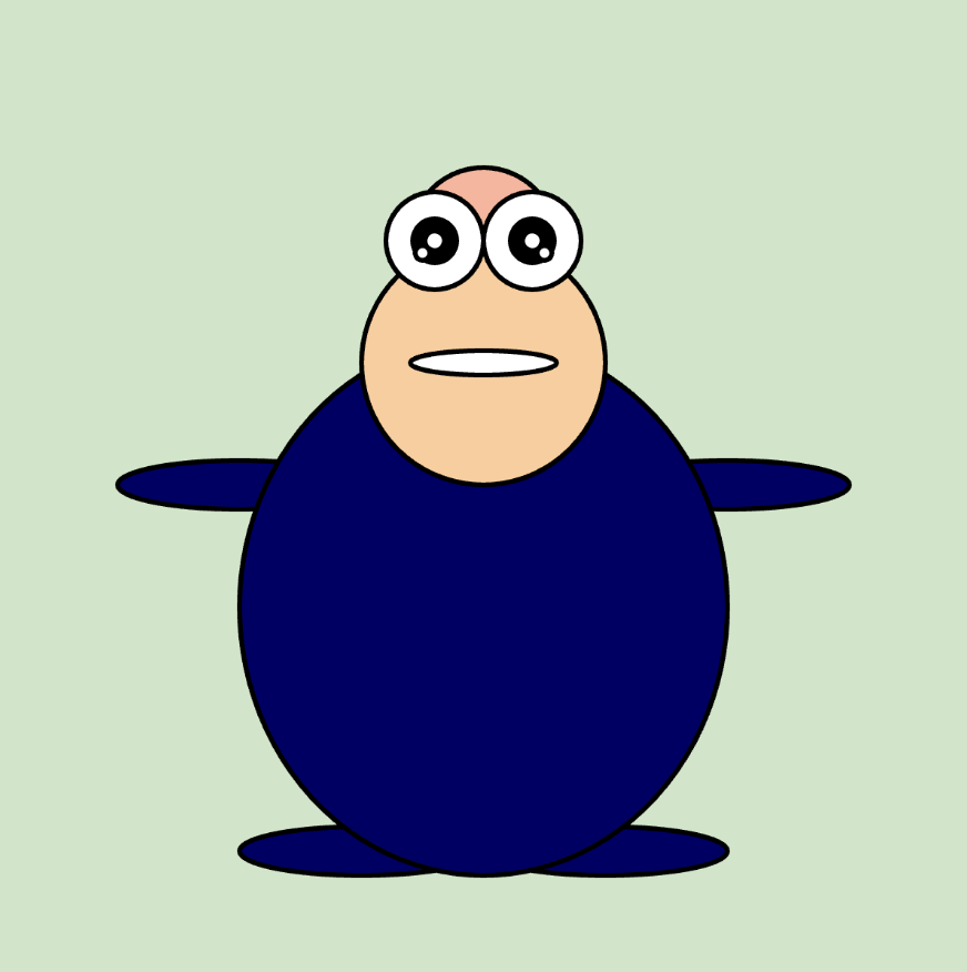 Flash Ellipse Man by Masa