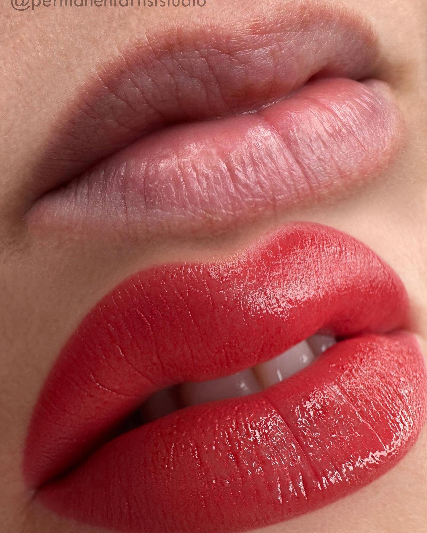 Lip blush healing process 💋

It is very important to follow aftercare rules that I will give after the procedure. Lip Blush Aftercare directly impacts how your lips will look at the end of the healing process. 
For most people, the initial visible h