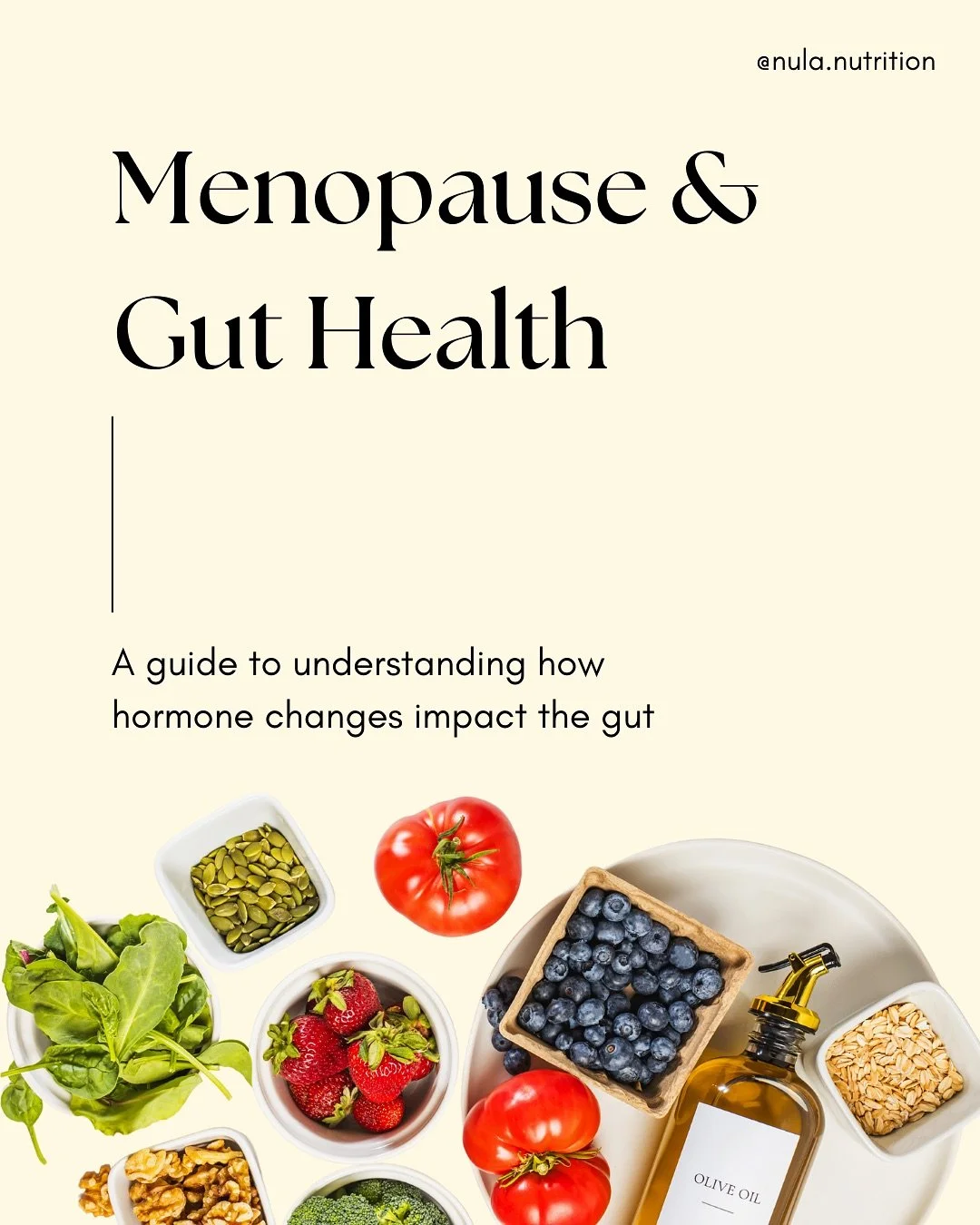 Did you know your gut health can change during perimenopause and menopause?  ⠀ Shifts in oestrogen and progesterone don&rsquo;t just affect your cycle, they also influence digestion, microbiome diversity, and gut sensitivity. This can lead to bloatin