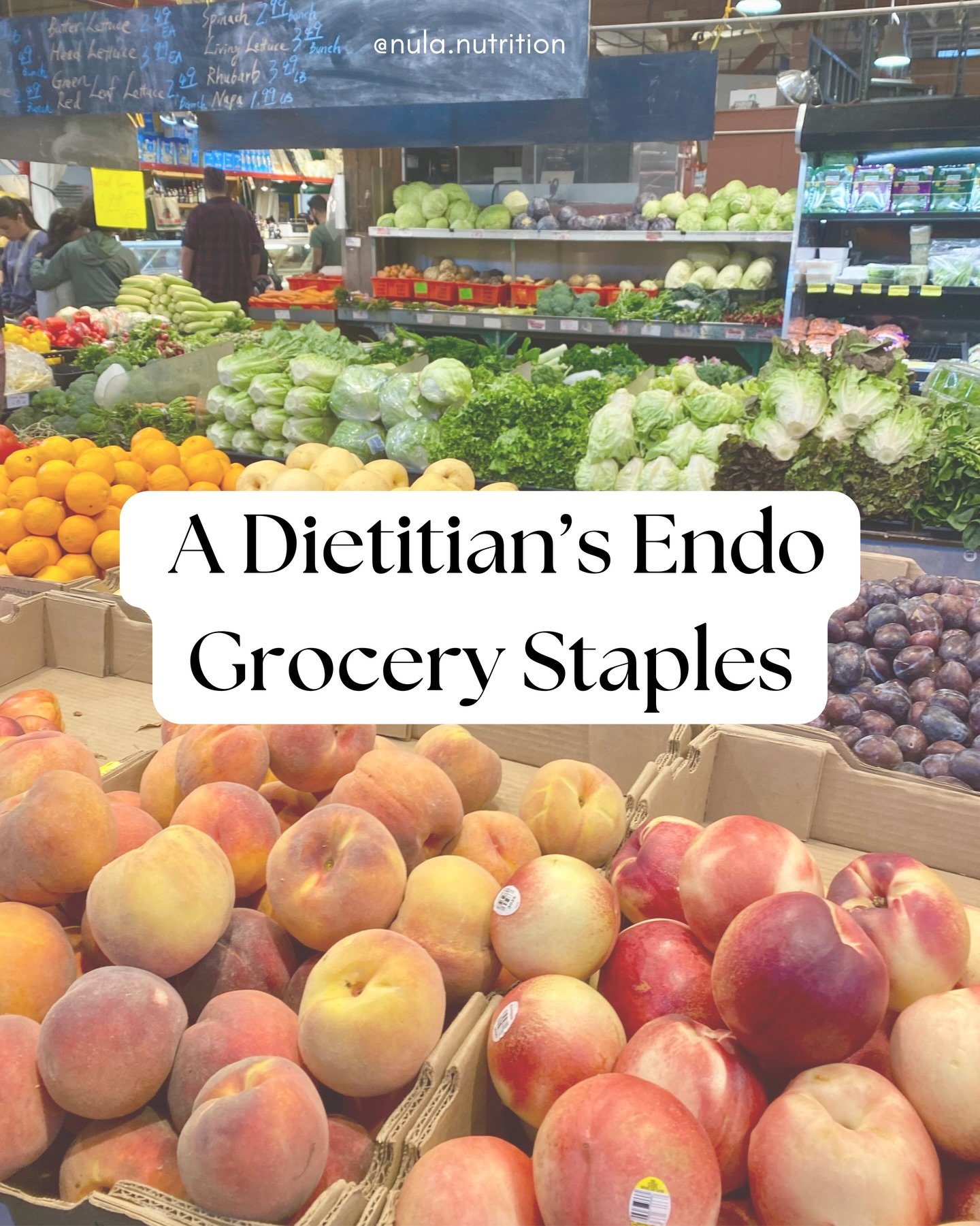 March is Endometriosis Awareness Month 💛

I&rsquo;ve put together some of my favourite grocery staples that support endometriosis management from anti-inflammatory foods, gut friendly picks, foods to support regular bowel movements (IYKYK ), and ste