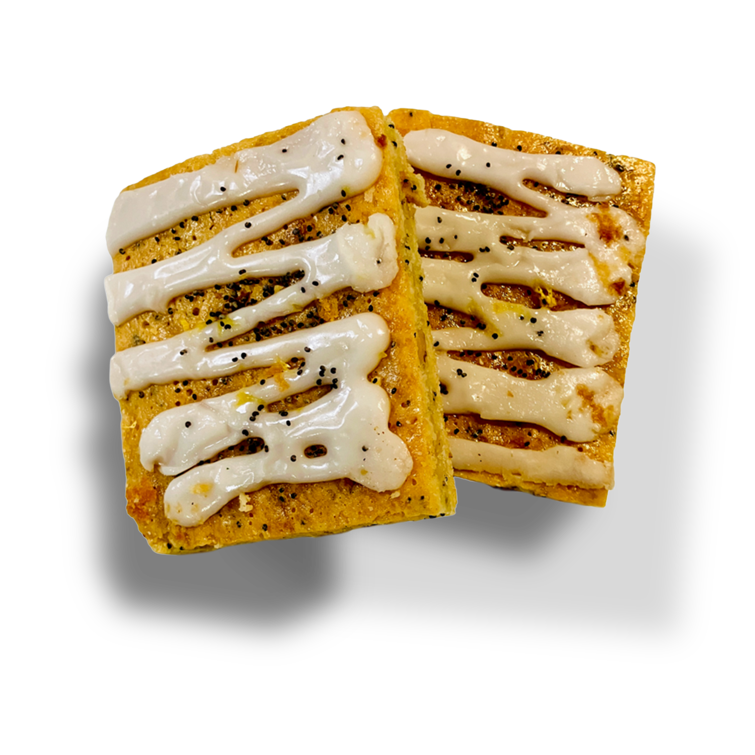 White Chocolate Lemon Poppyseed Bar