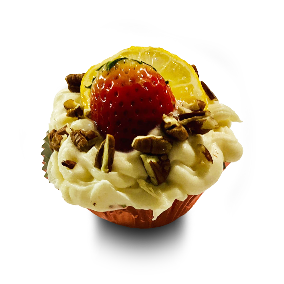 Luscious Lemon Pound Cupcake