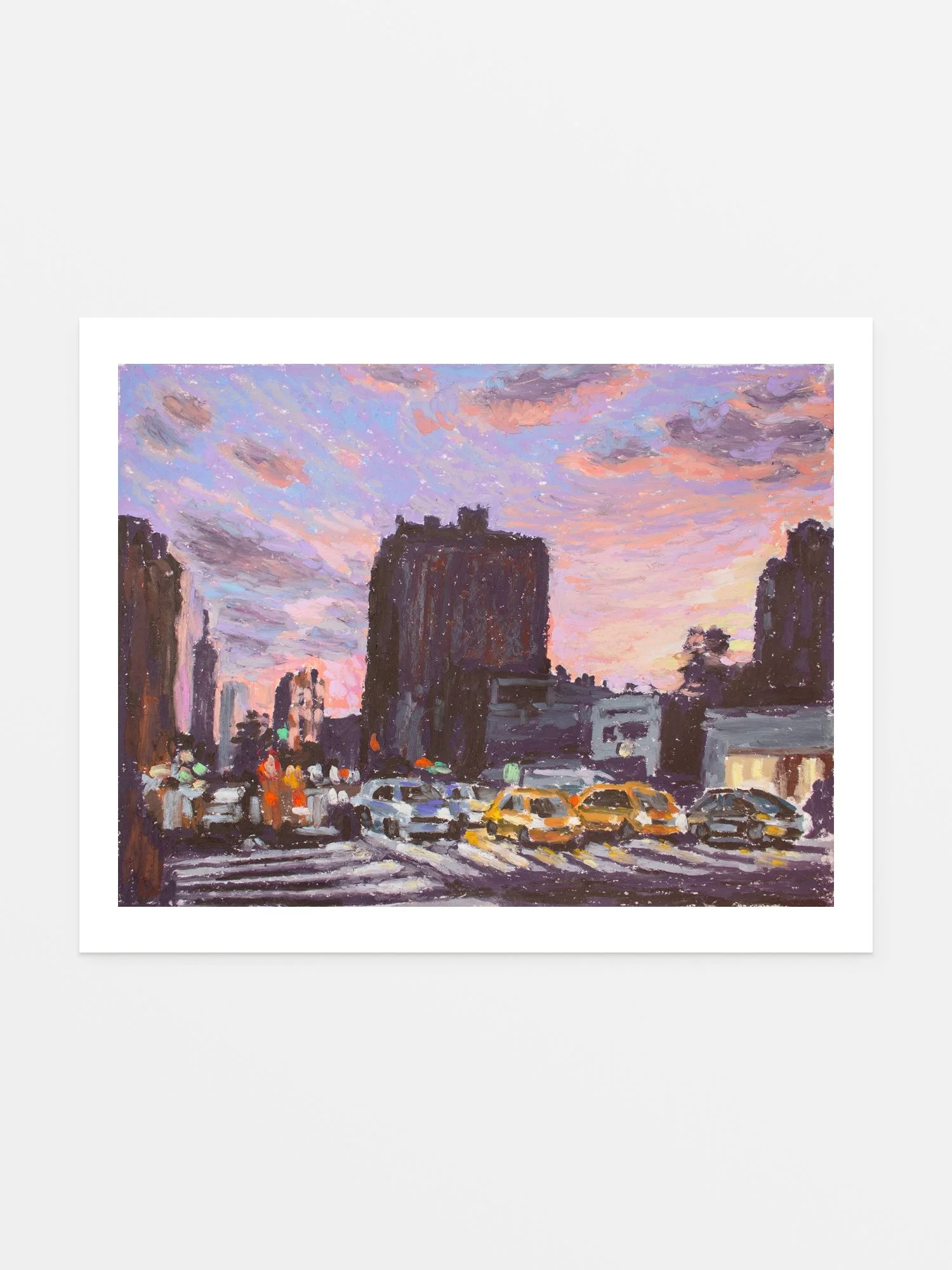 Impression of a West Village sunset