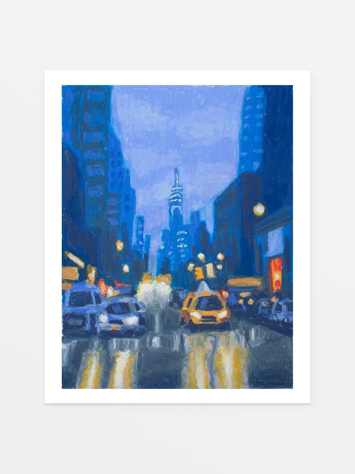 Blue hour on Madison Avenue