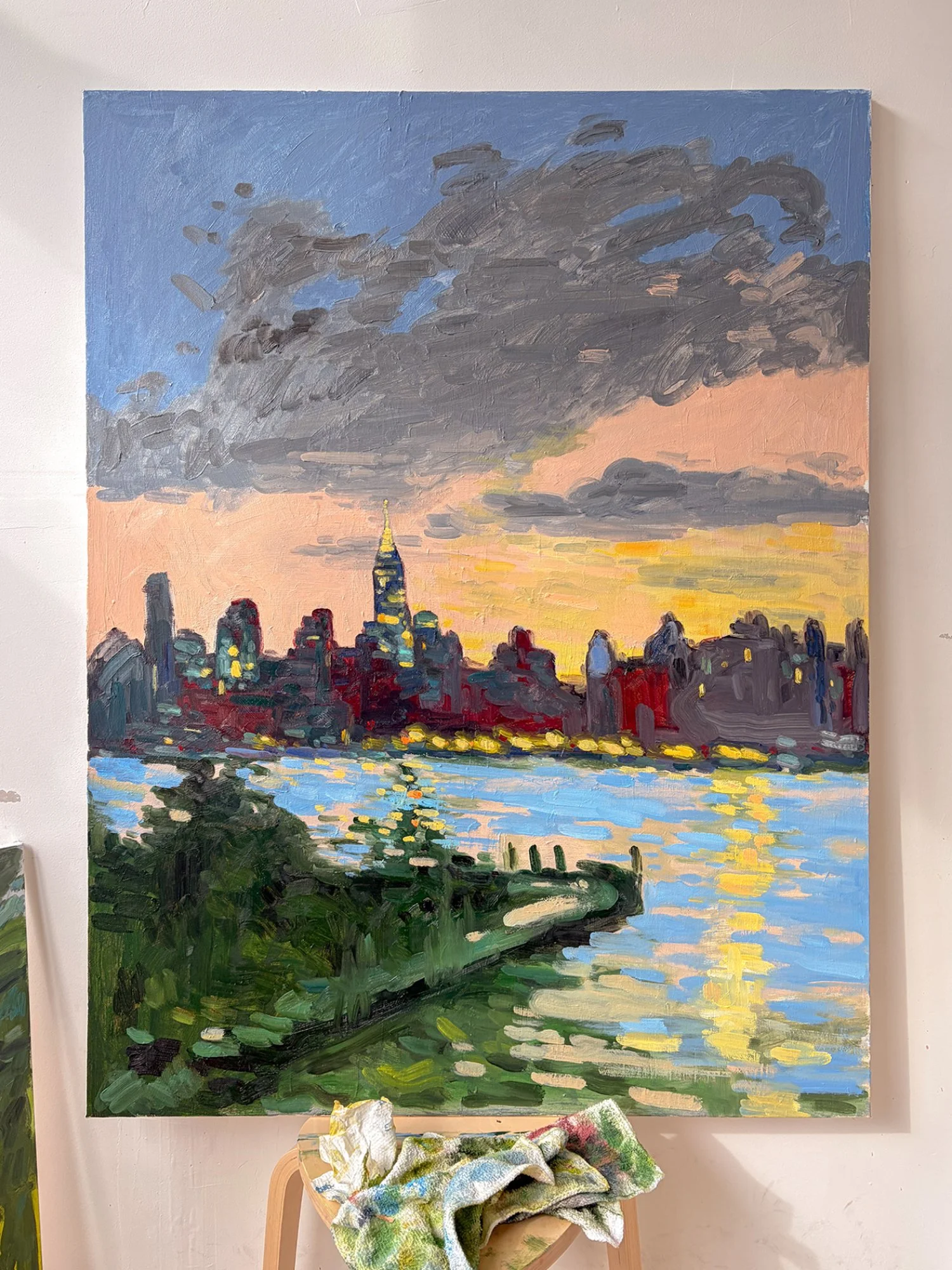 Light over East River