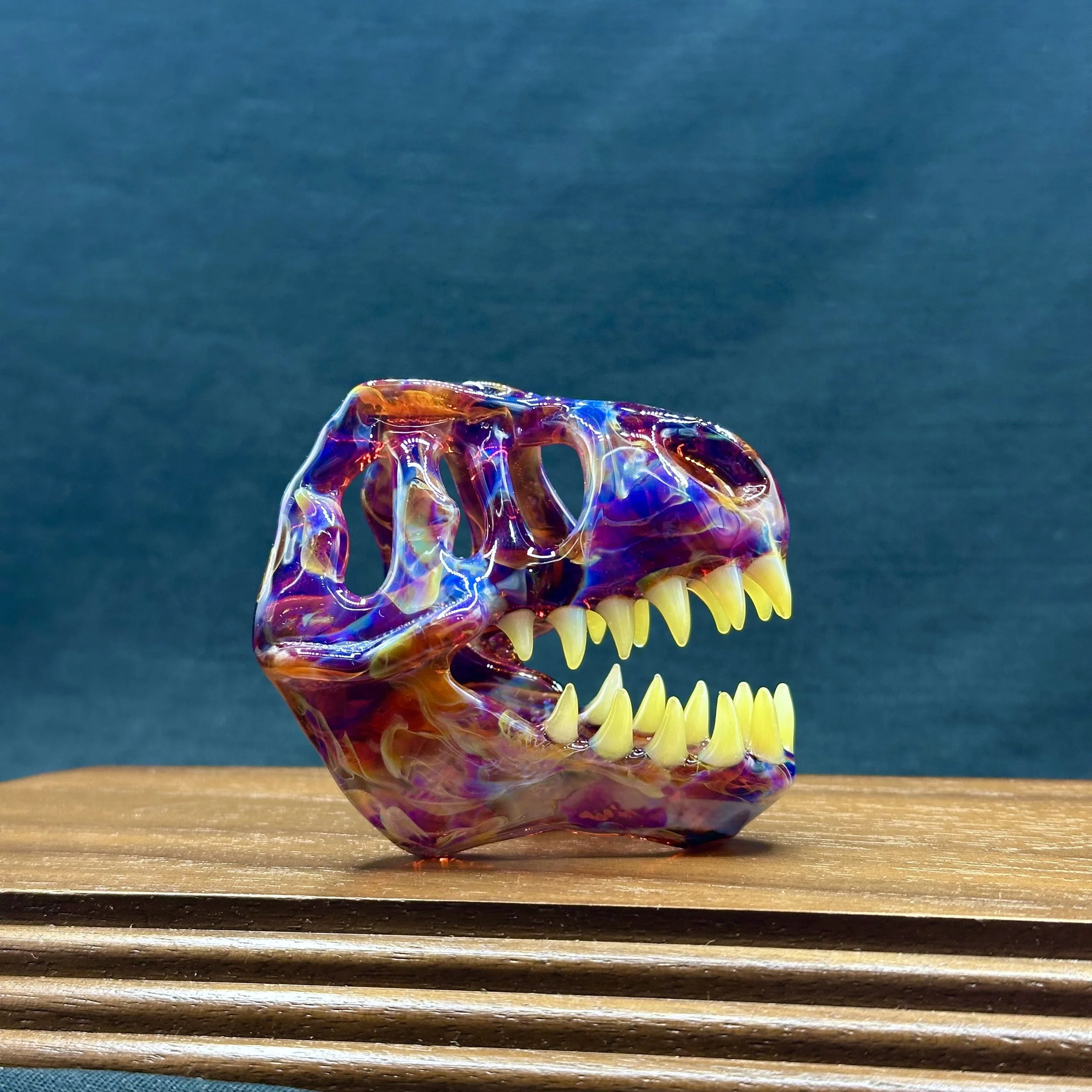 Miniature Cosmic T. Rex Skull Commission