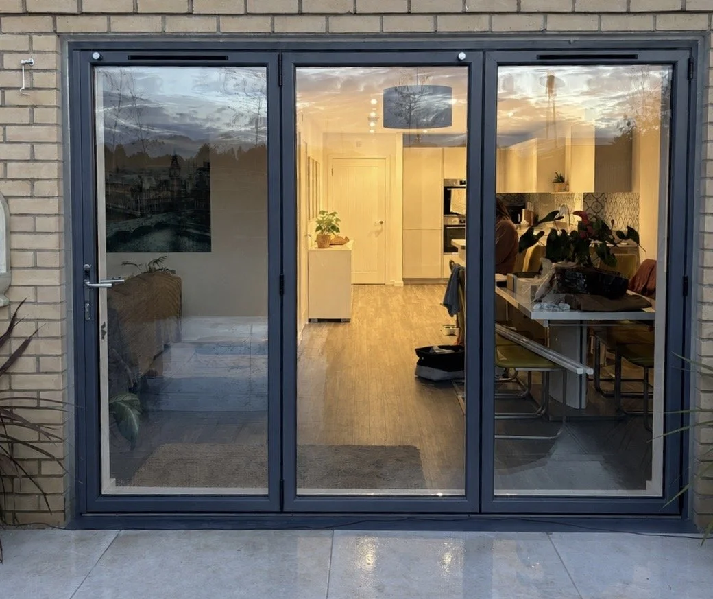 anthracite bifold door