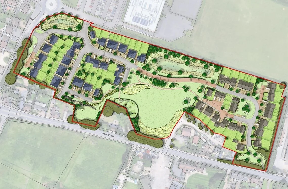 bellway rainham site plan