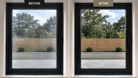 misted doubled glazed unit