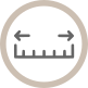 Simplified black and white icon of a face with straight hair, large round eyes, and a small mouth, resembling a stylized human face.