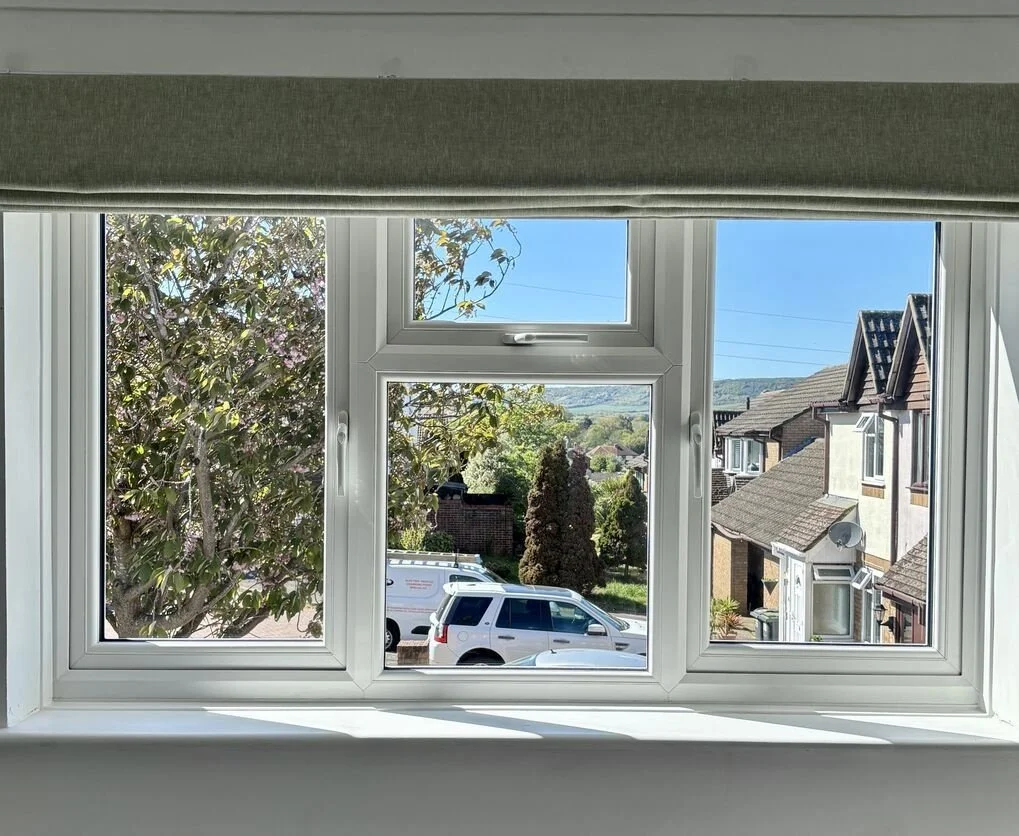 white window from inside