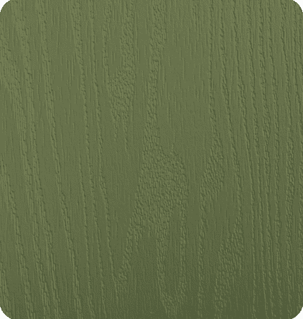 Close-up of a textured green wooden surface.