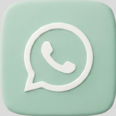 instagram logo in green