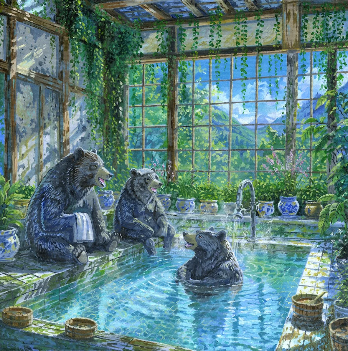 Bears In The Bath