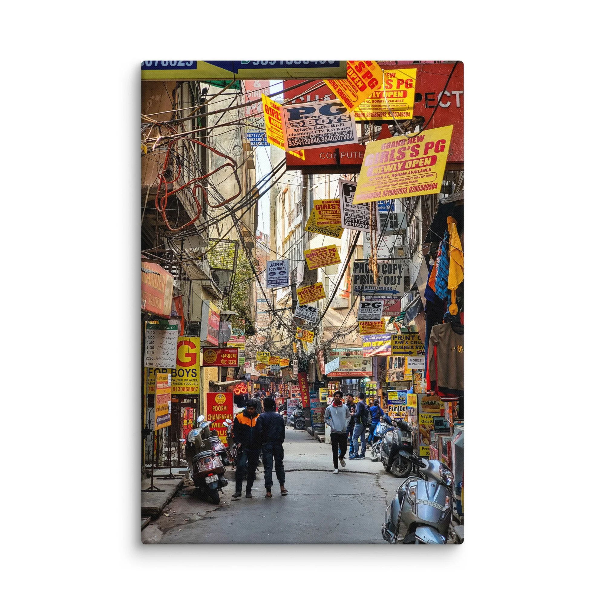 axmi-nagar-delhi-street-pg-signs-urban-chaos-canvas-print.jpg