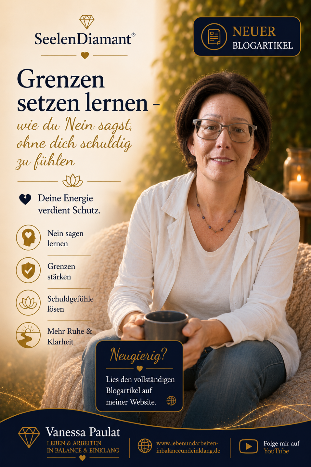 Grenzen setzen lernen – wie du Nein sagst, ohne dich schuldig zu fühlen
