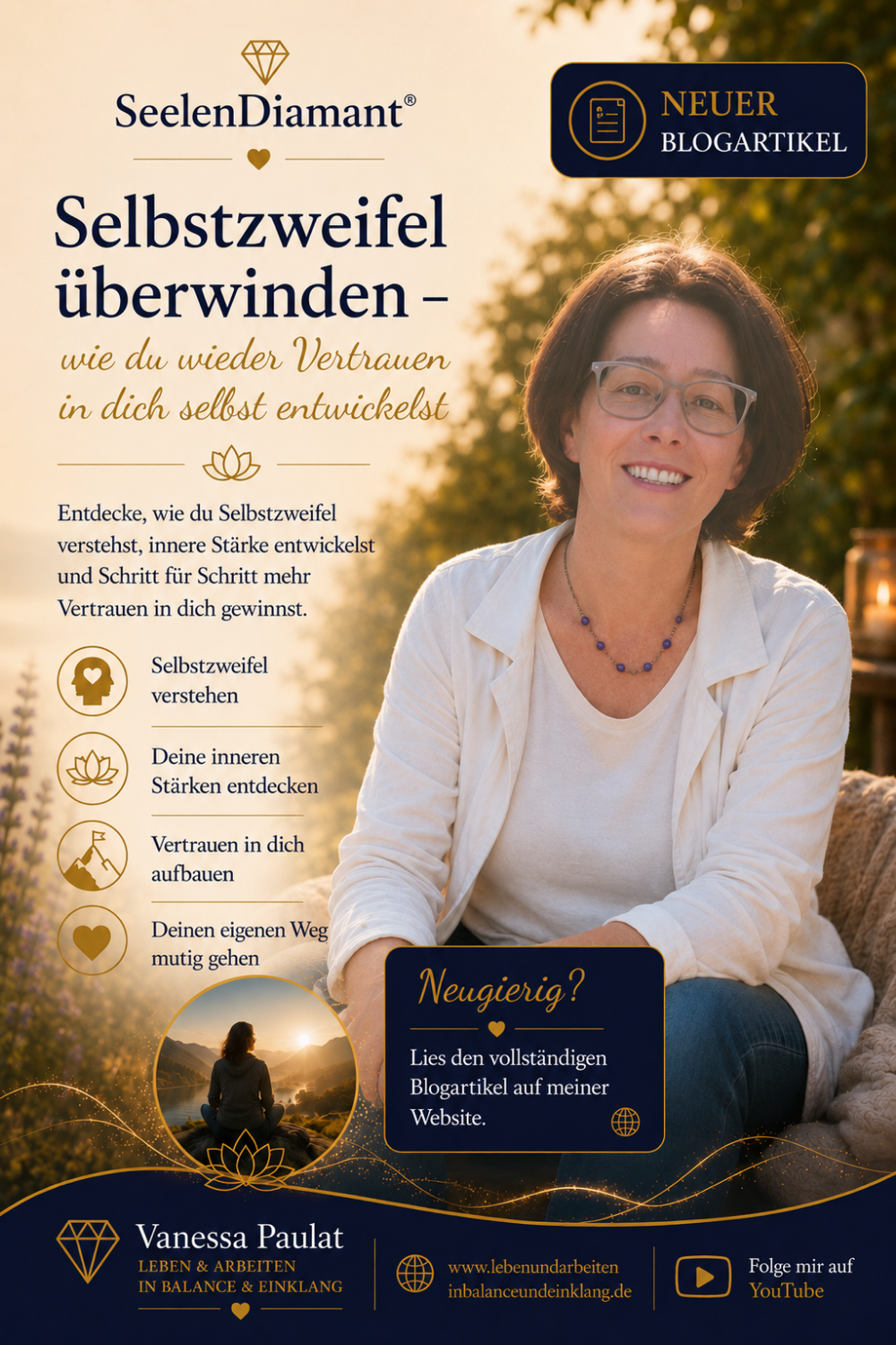 Selbstzweifel überwinden – wie du wieder Vertrauen in dich selbst entwickelst
