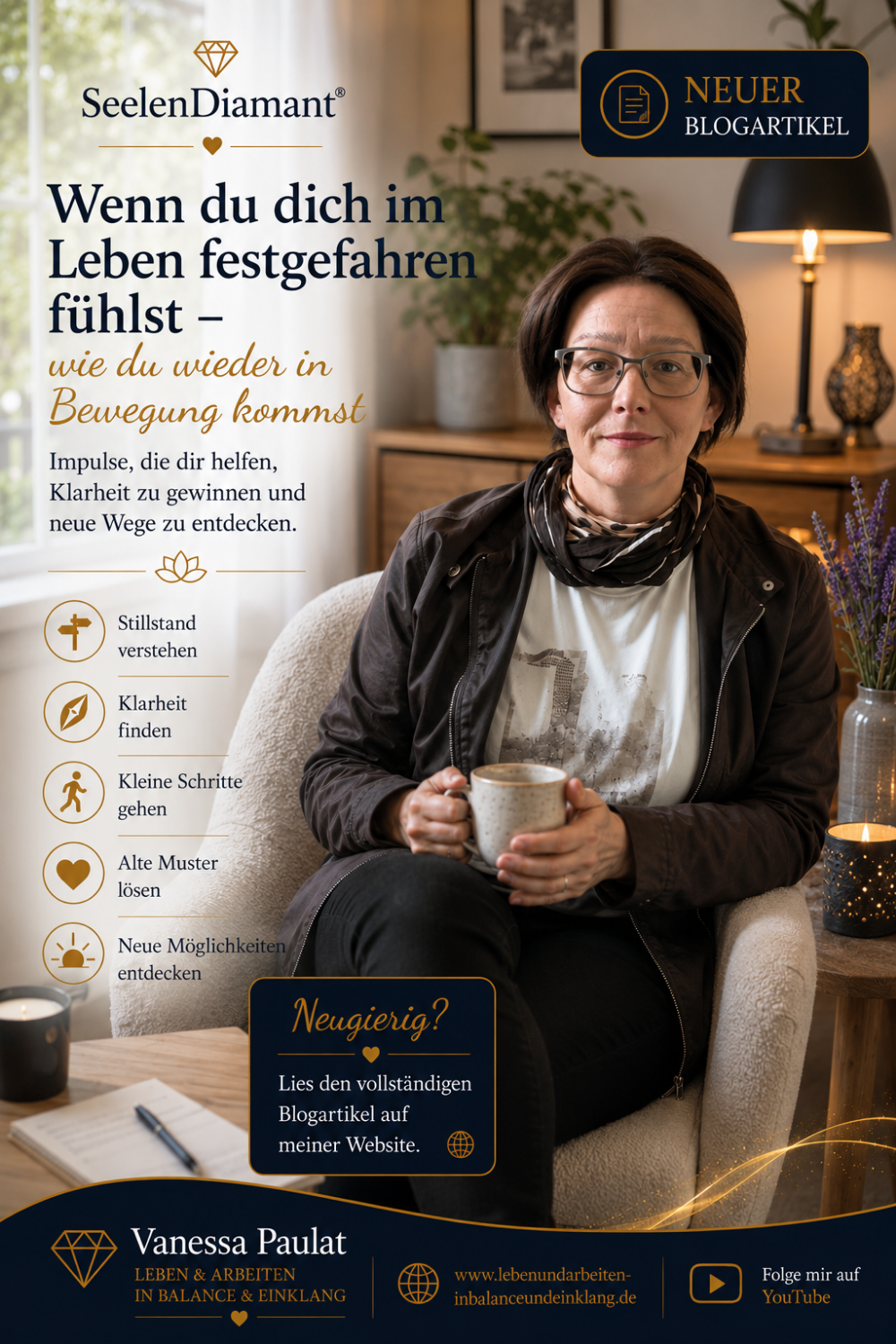 Wenn du dich im Leben festgefahren fühlst – wie du wieder in Bewegung kommst