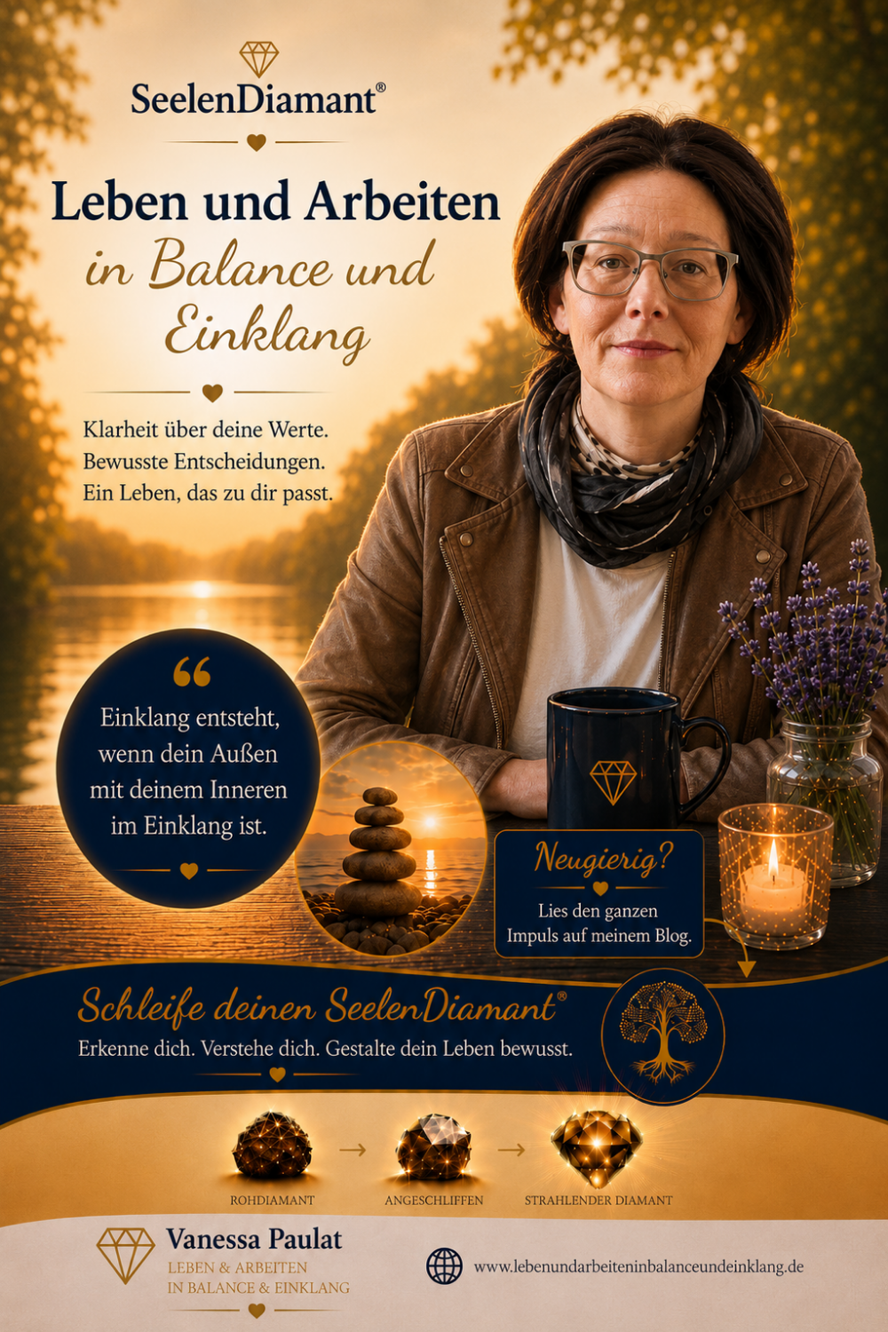 Leben und Arbeiten in Balance und Einklang