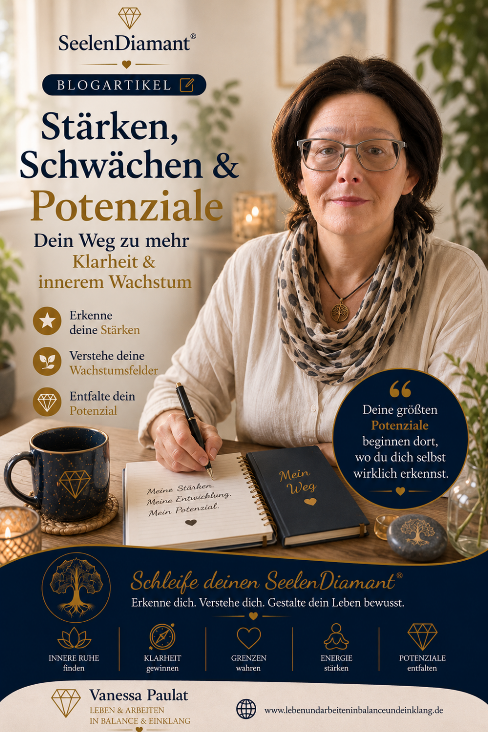 Stärken, Schwächen &amp; Potenziale: Dein Weg zu mehr Klarheit und innerem Wachstum