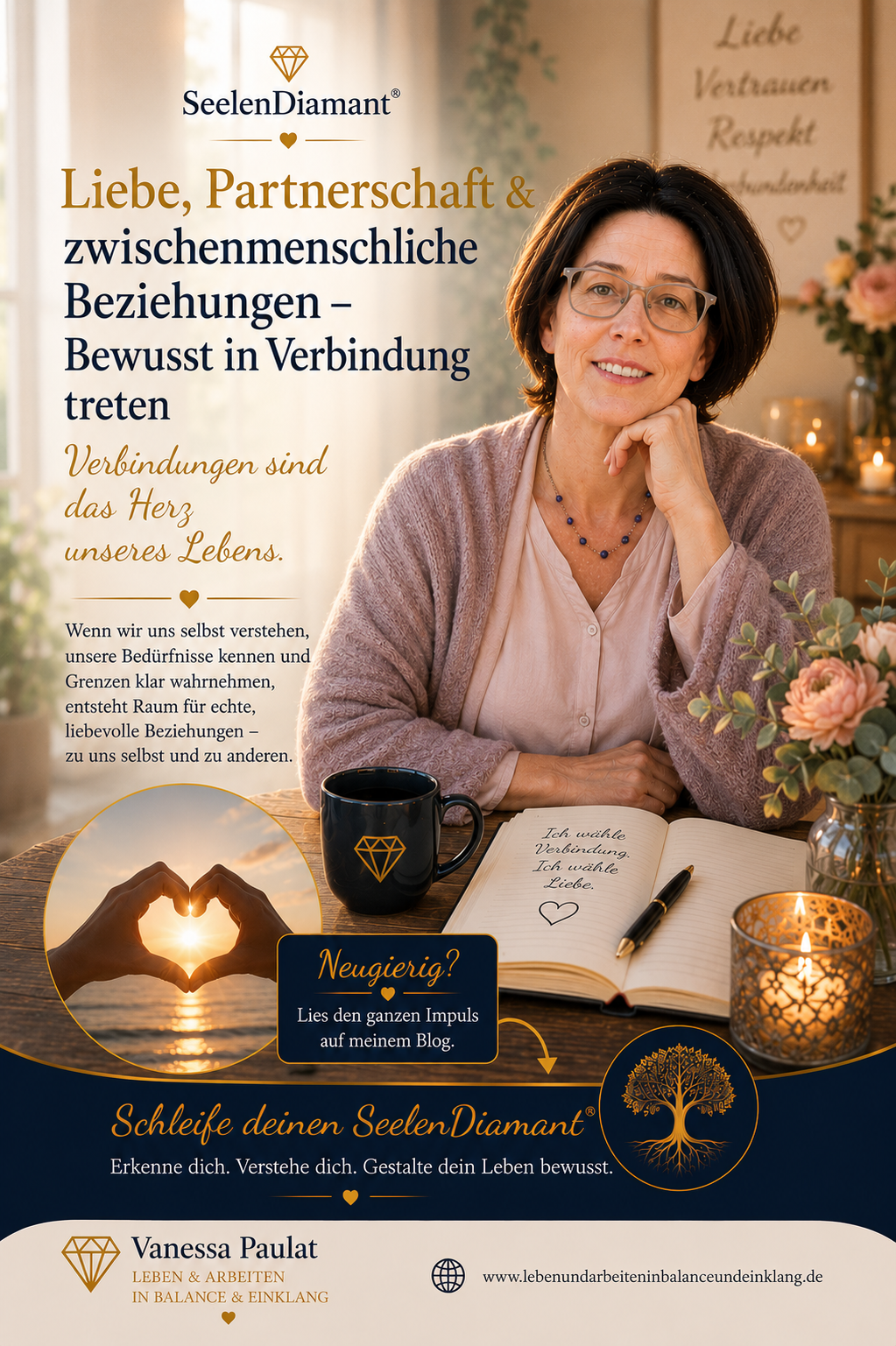 Liebe, Partnerschaft &amp; zwischenmenschliche Beziehungen – Bewusst in Verbindung treten