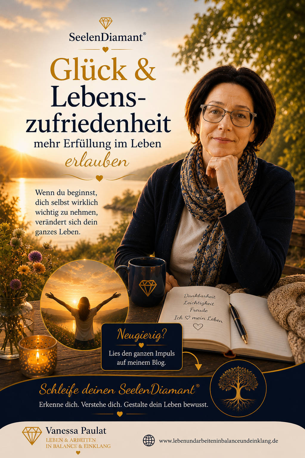 Glück &amp; Lebenszufriedenheit – Dein Weg zu innerer Balance