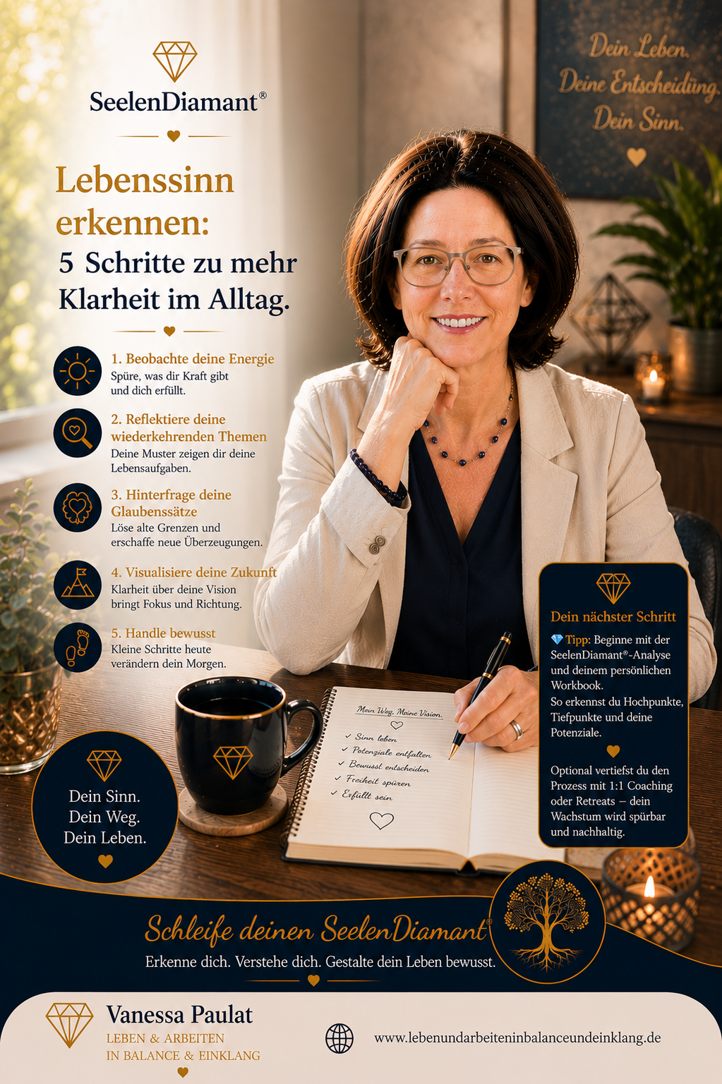 Lebenssinn erkennen: 5 Schritte zu mehr Klarheit im Alltag