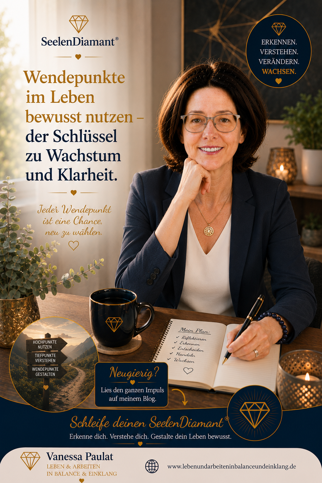 Wendepunkte im Leben bewusst nutzen-der Schlüssel zu Wachstum und Klarheit