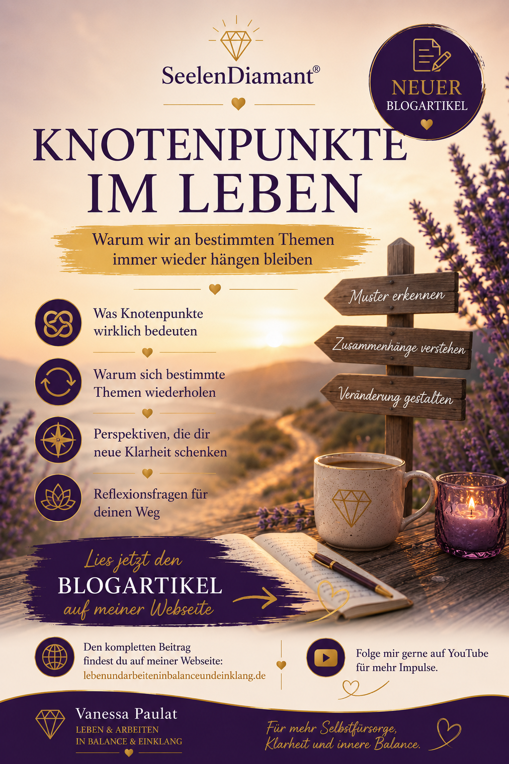 Knotenpunkte im Leben – warum wir an bestimmten Themen immer wieder hängen bleiben