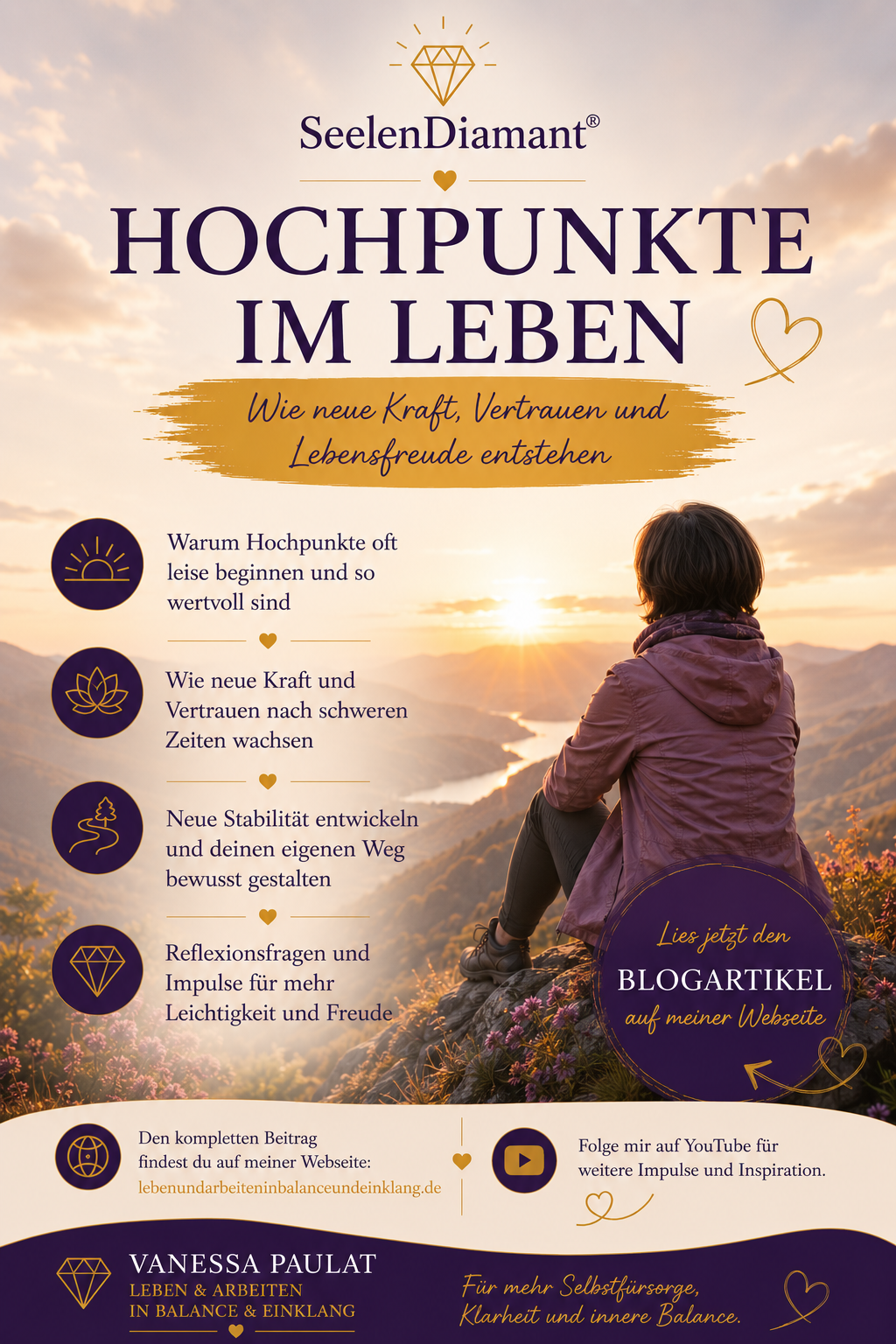 Hochpunkte im Leben – wie neue Kraft, Vertrauen und Lebensfreude entstehen