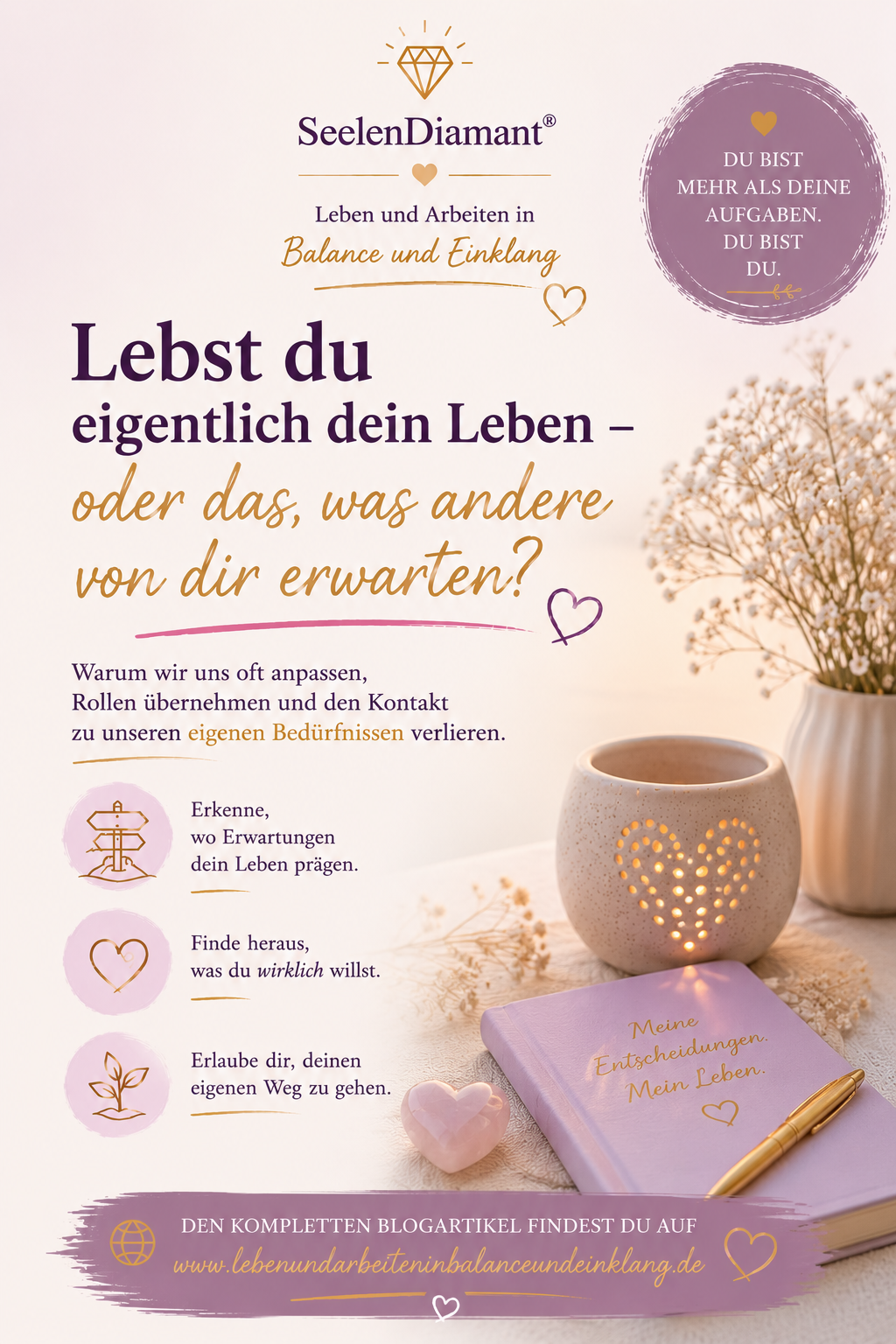 Lebst du eigentlich dein Leben – oder das, was andere von dir erwarten?