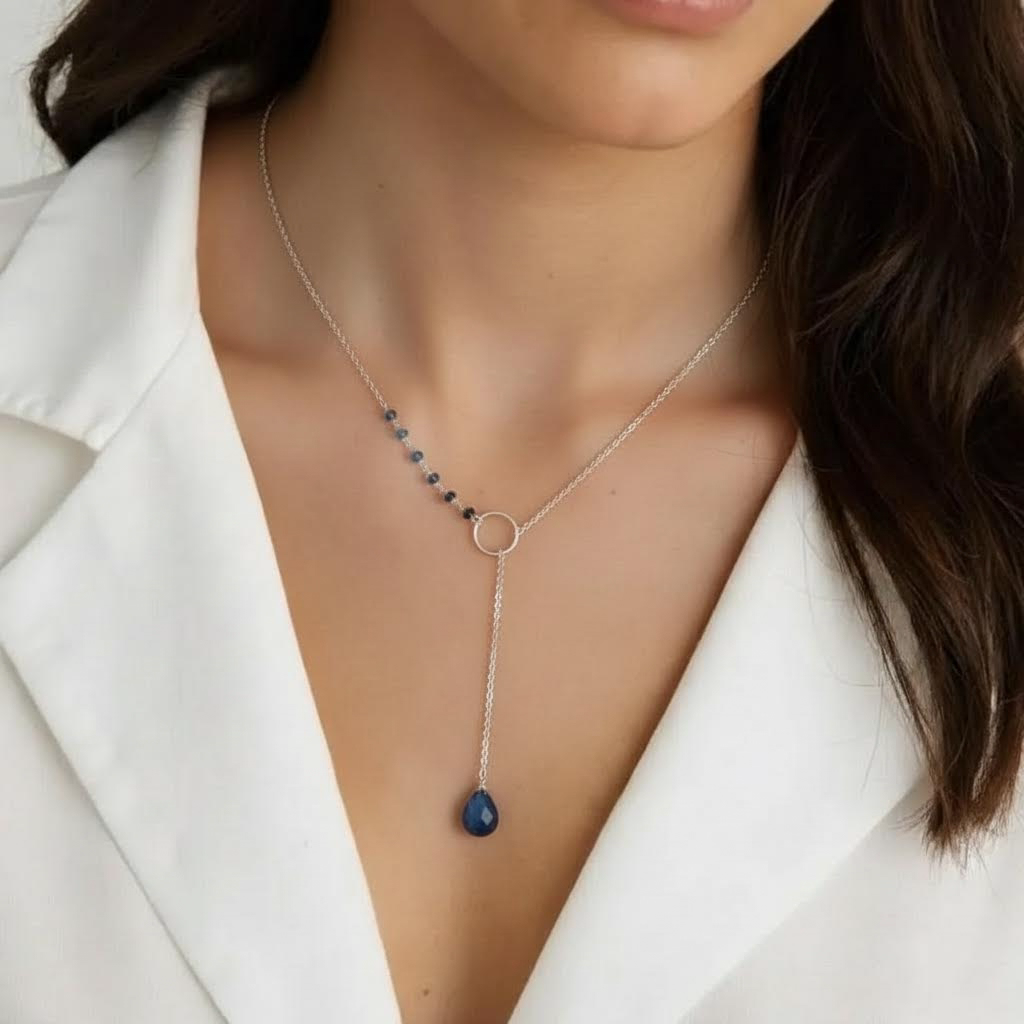 silver sapphire lariat on model.png